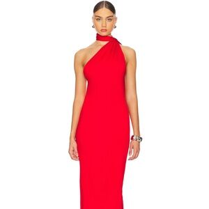 NBD VIOLETTA RED DRESS. SIZE SMALL